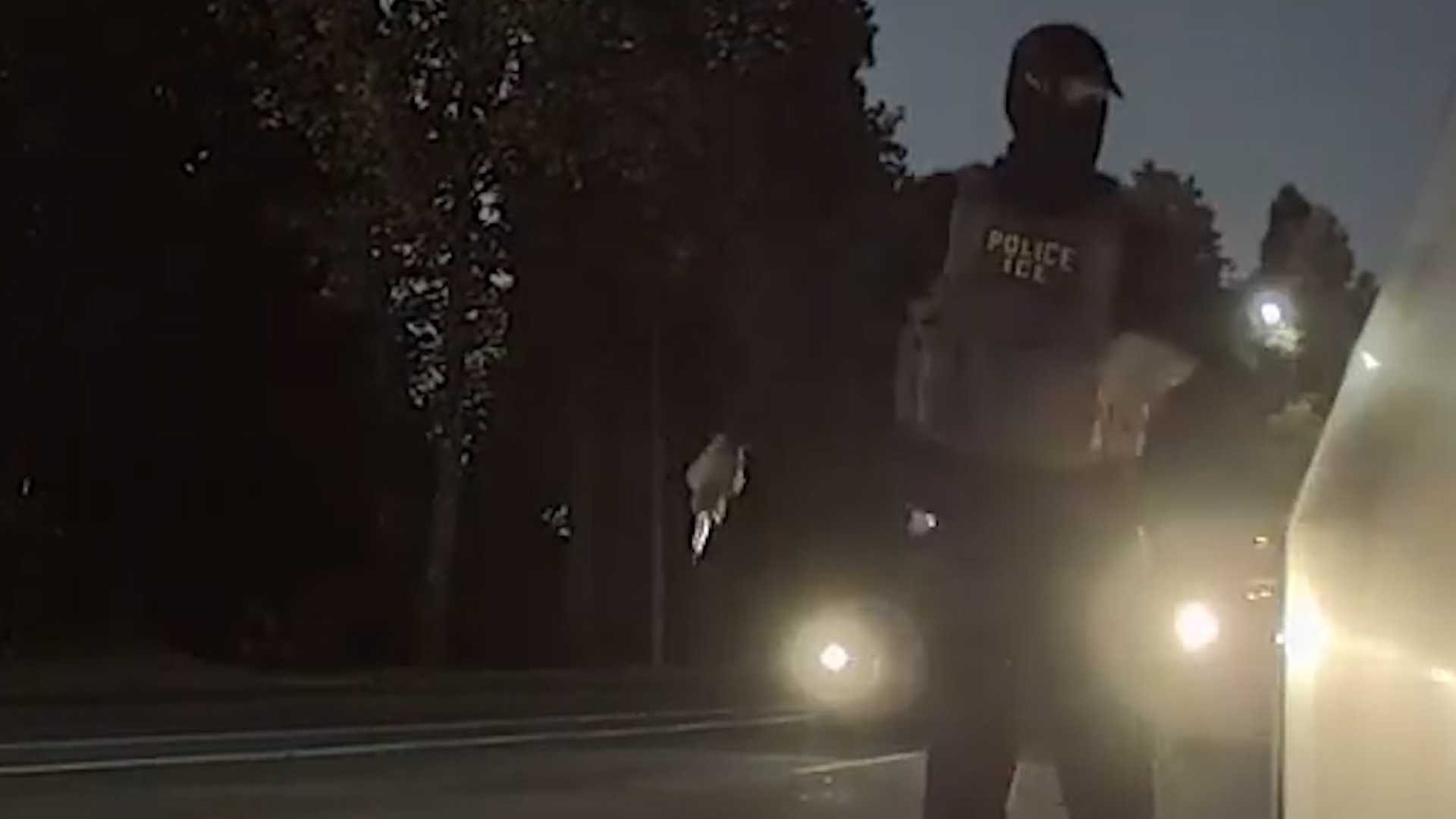 ACLU releases video of ICE agent slashing tires of a legal observer in Oregon — WTAE 4 (Pittsburgh)
