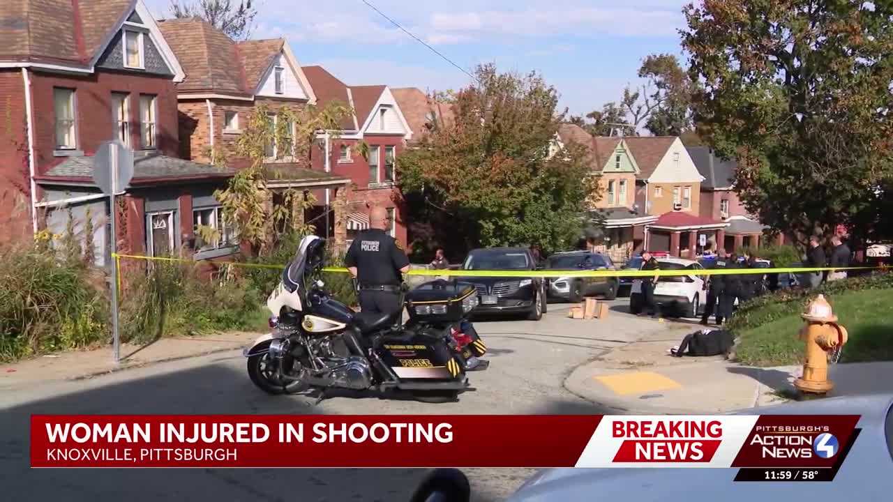 Scene of Pittsburgh neighborhood where shooting occurred